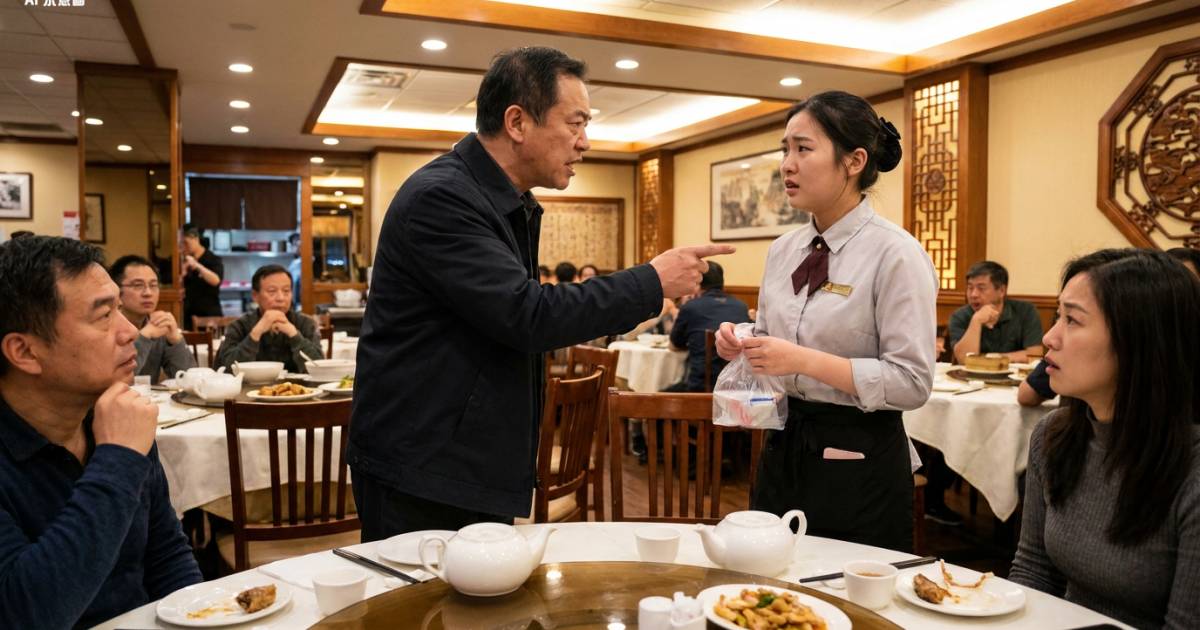 加國華男索膠袋不果！93秒片直擊發爛渣 狂鬧侍應「賤命」結局勁尷尬