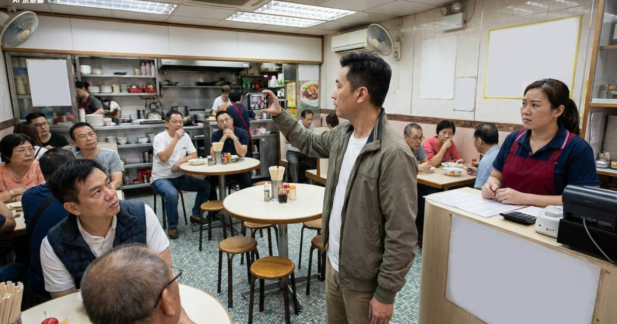 元朗食客公審收銀員！怒斥掟嘢兼爆粗 點知影片曝光後結局神反轉？