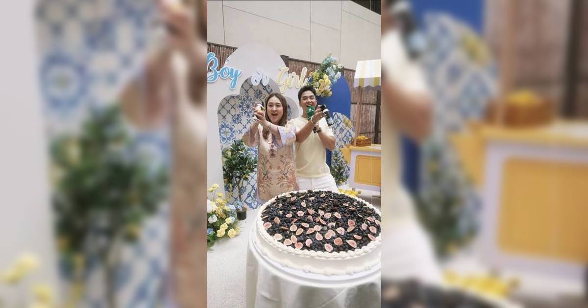 「億萬駙馬」伍富橋豪搞Baby Shower宣布BB性別 富貴妻梁兆楹孕肚曝光
