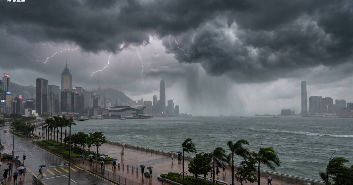 天文台緊急出提示 強雷雨區兩三小時內殺到 周末天氣仲有變數