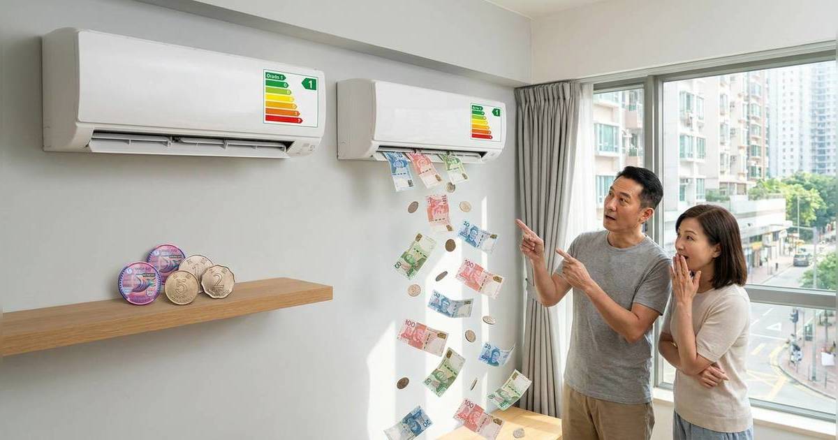 消委會實測13款冷氣機｜全部一級標籤竟勁食電？電費相差33%！2款製冷量更貨不對辦