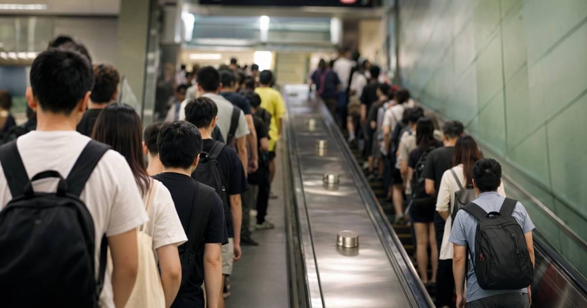 港鐵扶手電梯「攝位」算唔算打尖？網民自爆一招反擊攝石人