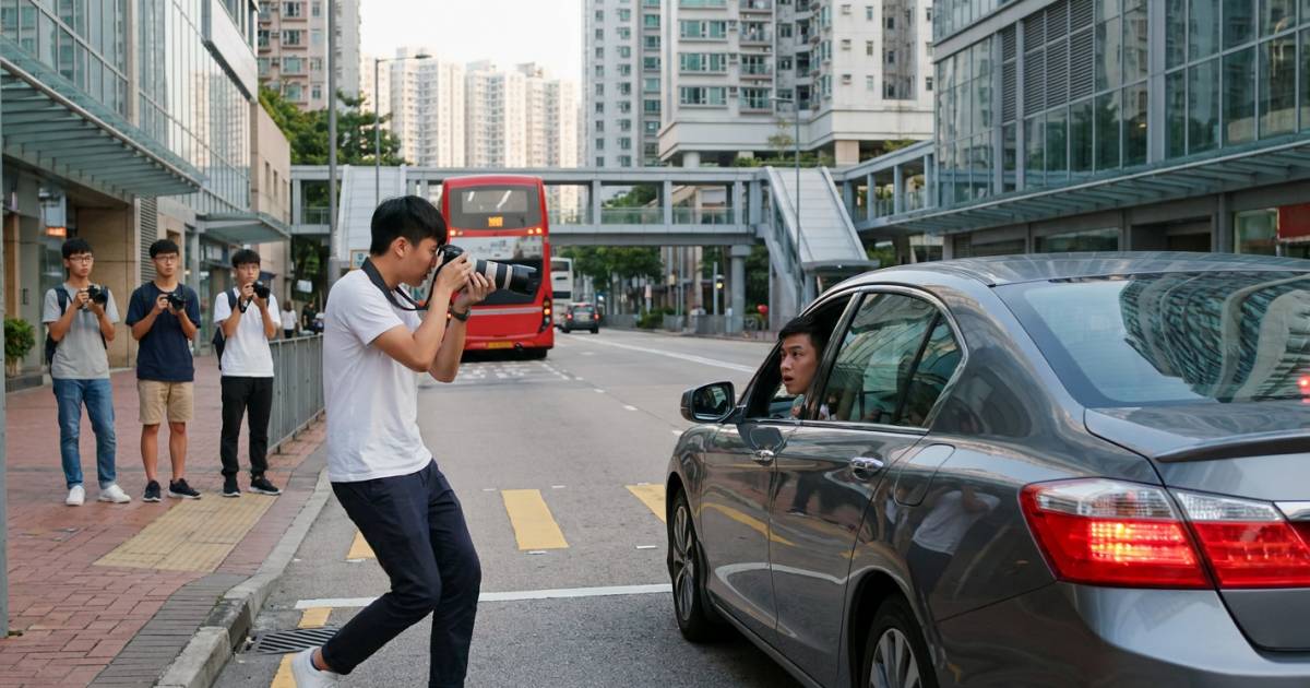 16歲巴士迷追巴士出事！｜長沙灣馬路中心遭私家車撞飛 網民睇片鬧爆：累人累己！