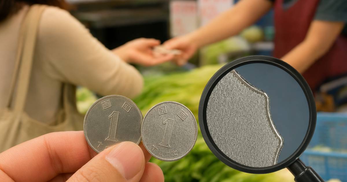 港女買餸找續揭一蚊硬幣有假｜一個特徵即現形 竟已流通10年