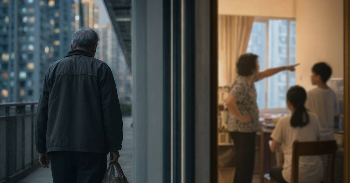 76歲公屋翁被妻趕出門｜子女一個舉動惹網民鬧爆