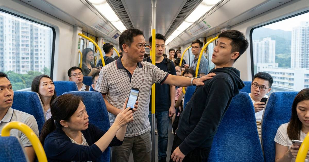 內地青年港鐵頭等艙惡鬥港叔｜狂飆三語反擊「You know nothing」網民罕見力撐：證明香港人冇歧視？