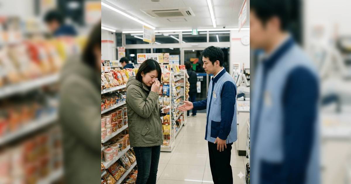 內地女遊日崩潰躲便利店痛哭 店員問候下秒竟7字趕客？