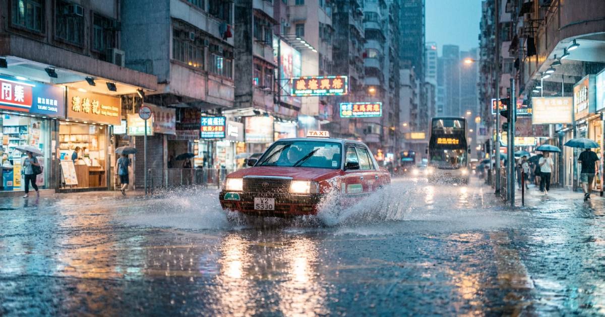 2026首個紅雨狂襲！天文台凌晨緊急警告：暴雨持續12小時全港戒備？