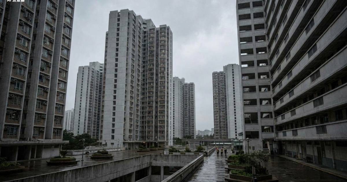 珍惜生命｜大圍顯徑邨39歲女住戶後樓梯墮下 保安揭發時已不治