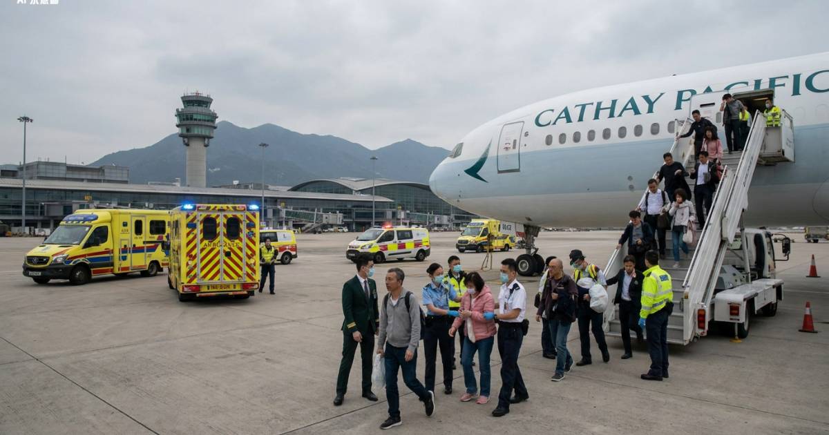 國泰布里斯班飛港航班疑遇氣流 至少8人機上受傷