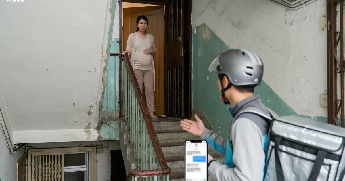 孕婦備註送上5樓反被外賣員嗆一句話 友人公審揭平台漏洞