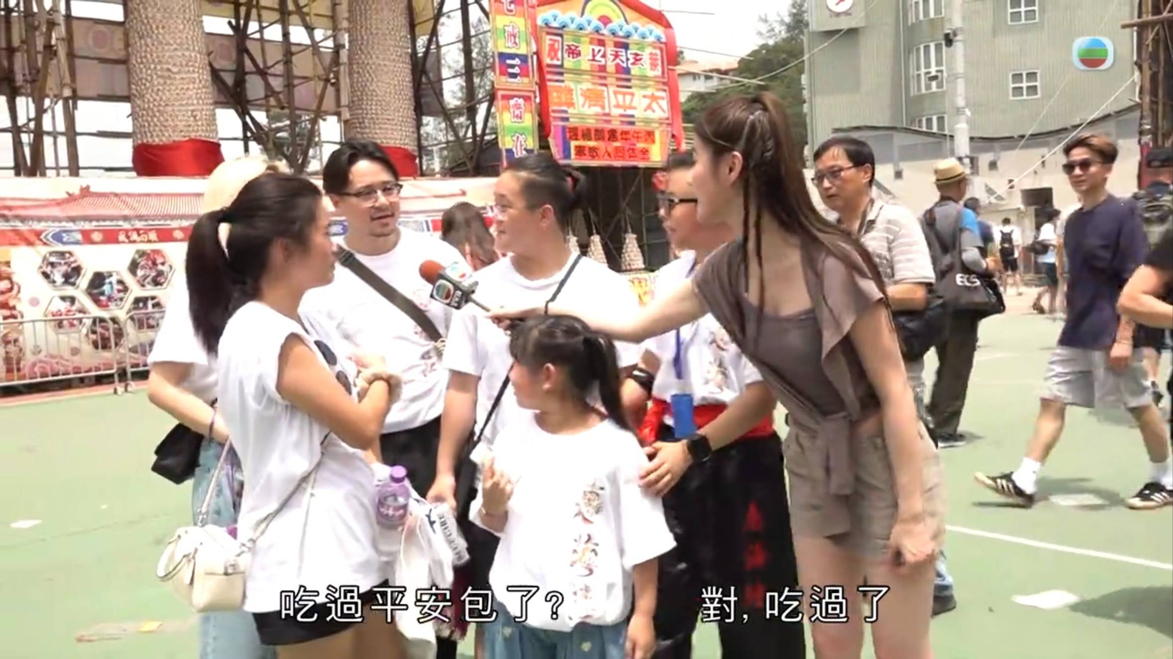 東張西望 王汛文 (圖片來源:TVB)