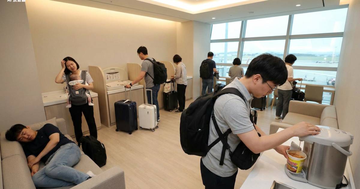 仁川機場哺乳室淪陷 網傳攻略教沖杯麵 南韓家長嬲爆