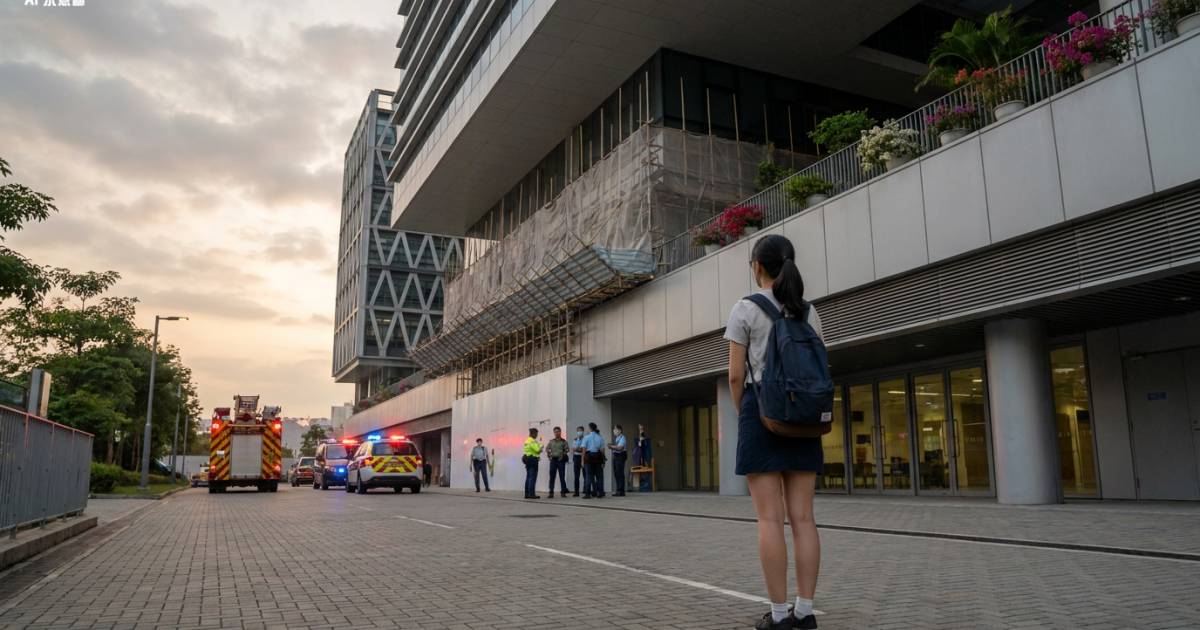 18歲少女行過知專HKDI被不明液體擊中背部紅腫 真相竟然係