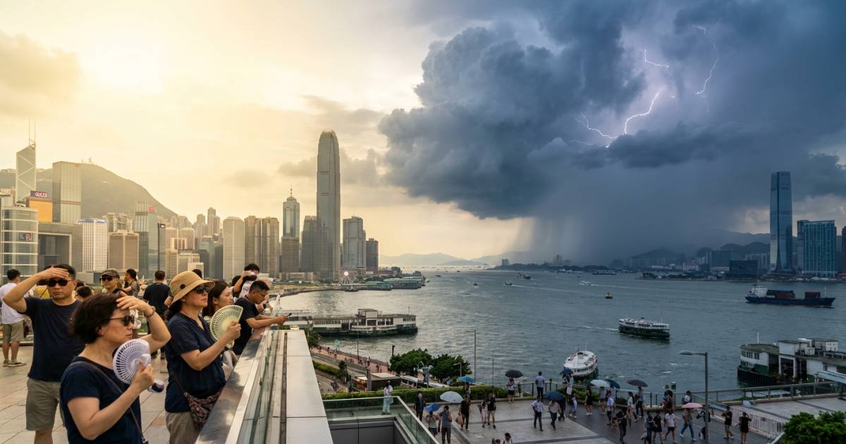 極端酷熱狂襲｜市區飆35度新界更高溫！天文台警告：天氣將突變？