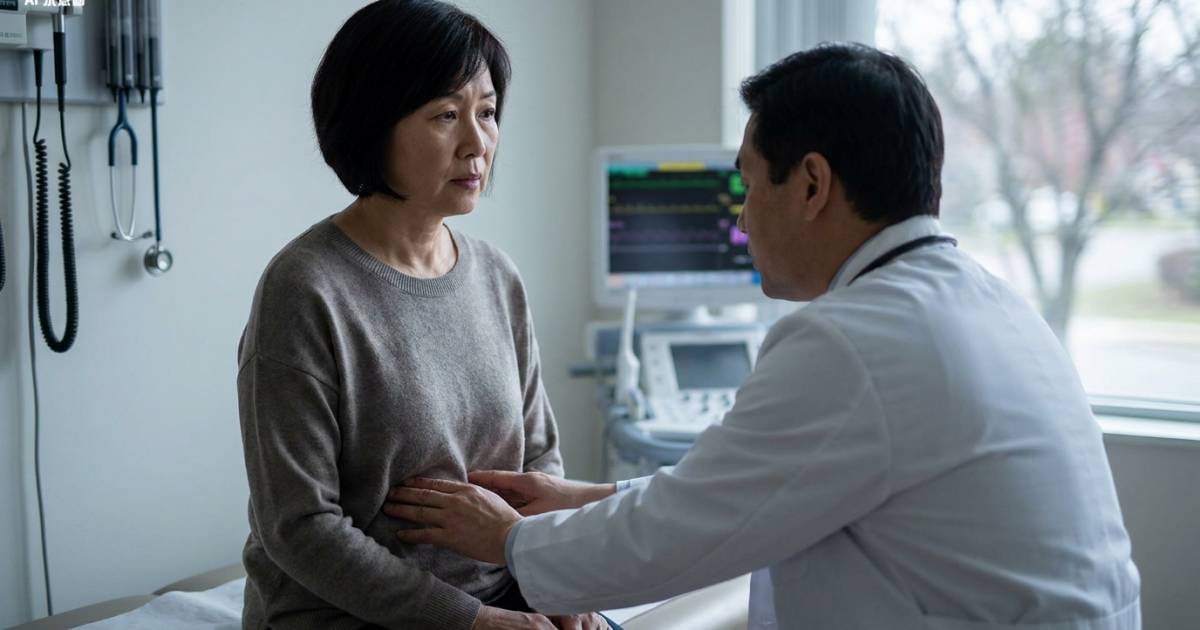 50歲女從無病痛僅覺肚悶 醫生掀衫一看即變臉