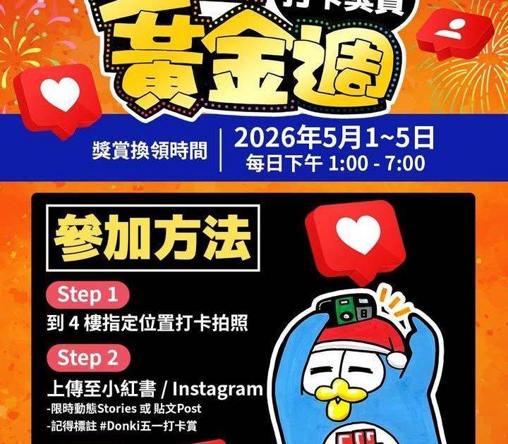 【🚨五一黃金週掃貨攻略！銅鑼灣店打卡賞 ＋ 尖沙咀店超狂優惠大放送！🛍️】…