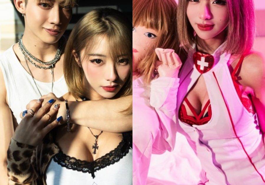 網紅「Baby梓」化身火辣護士女郎 與歌手F.JAE大玩「Drunk Call」挑逗