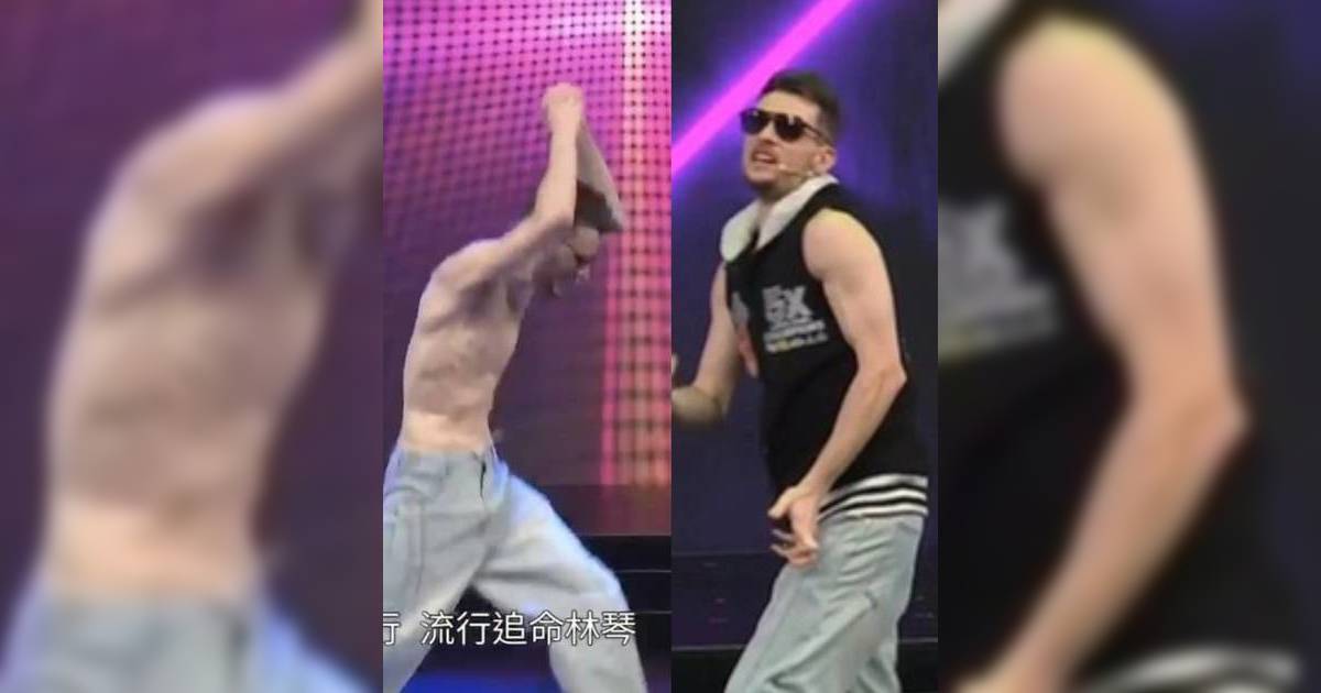 8點直樂｜澳洲仔除衫翻唱古天樂《今期流行》大跳「拜神舞」全場笑到失控！