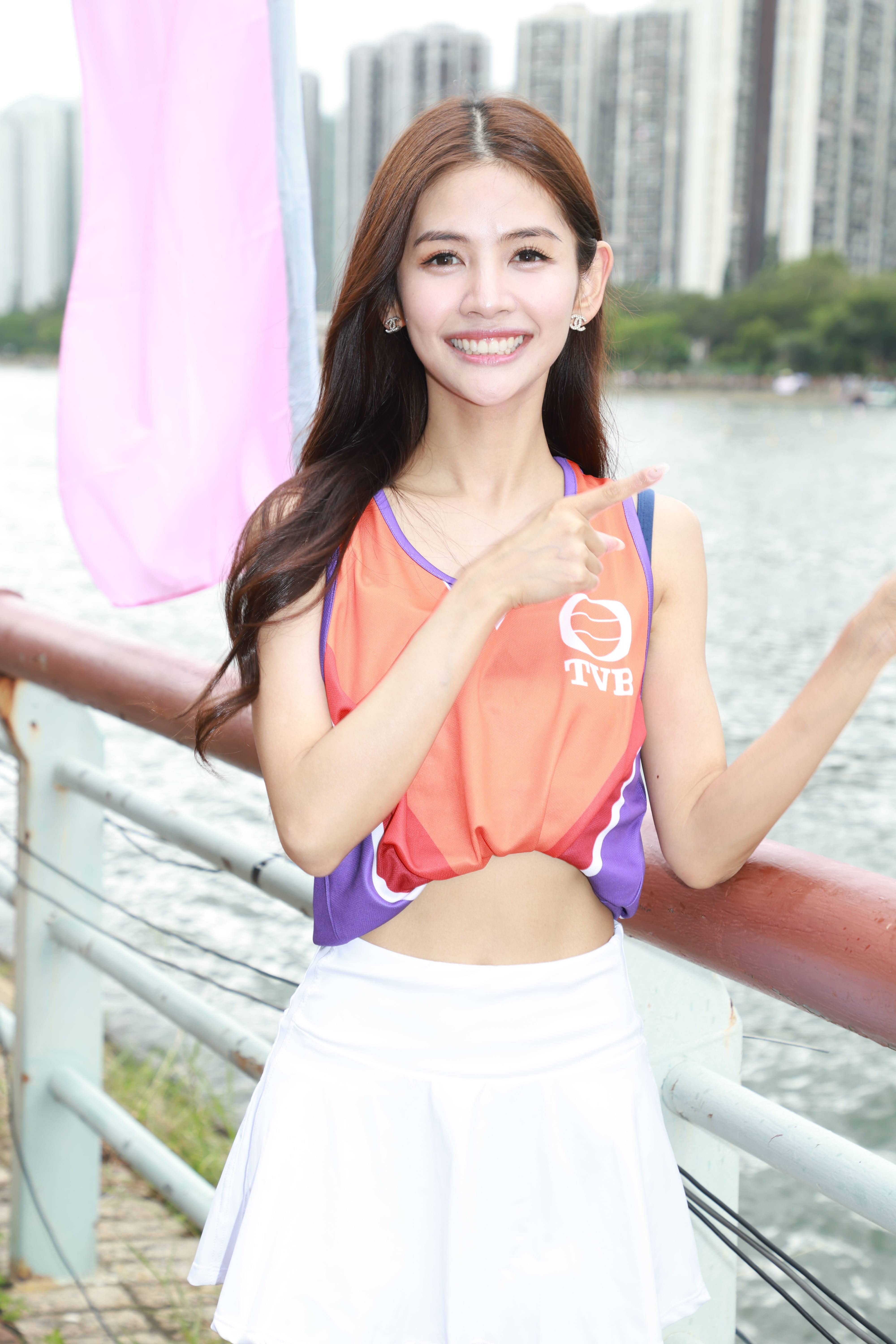 沙田龍舟競賽2026 滕麗名 (圖片來源:TVB)