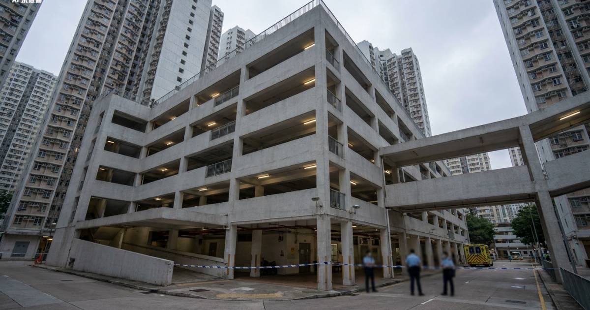 珍惜生命｜秀茂坪安泰邨21歲男子停車場墮下 送院搶救後不治