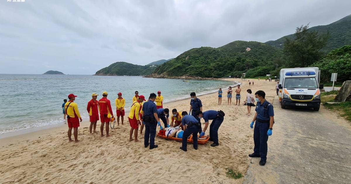 清水灣二灘泳客疑遇溺 昏迷送院搶救情況危急