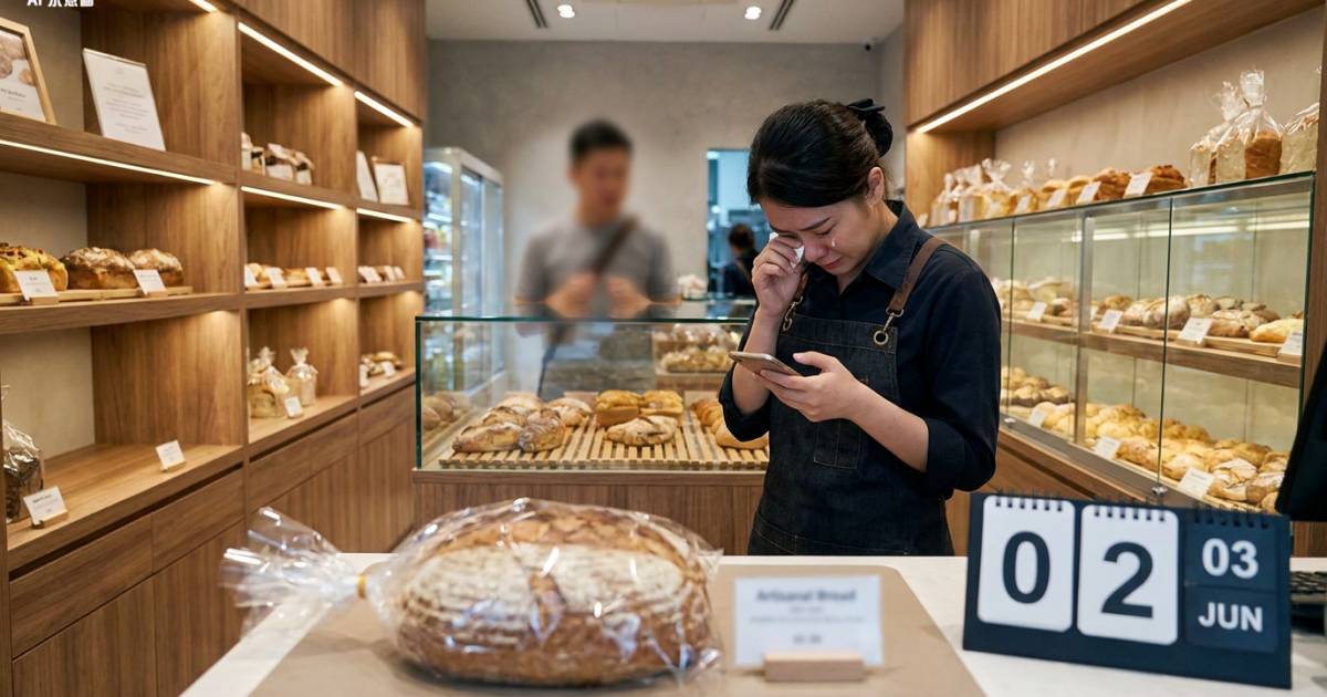 美心旗下麵包店賣「未來麵包」生產日期印明天 店員致電只識做一件事