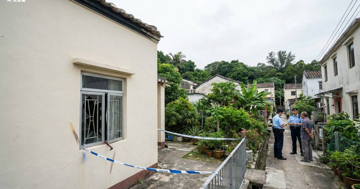 馬灣村屋遭撬窗爆竊 66歲男翌日落網 結局令人意外