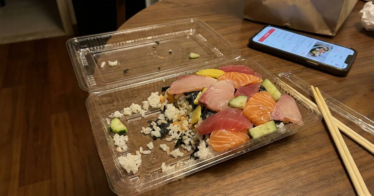 Keeta叫288元壽司拼盤送到變「廚餘」投訴僅賠15蚊