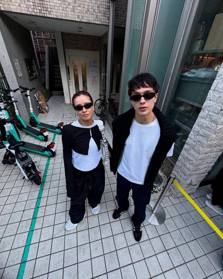 陳康堤 黃澤林 去年10月底宣布與日本混血男模分手(圖片來源:IG@hon_the_shou)