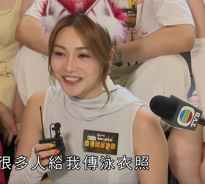 龔嘉欣 雙面人風波 關嘉敏也表示雖然與龔嘉欣對手戲不算多,但覺得對方非常Nice,平時也會主動打招呼(圖片來源:TVB)
