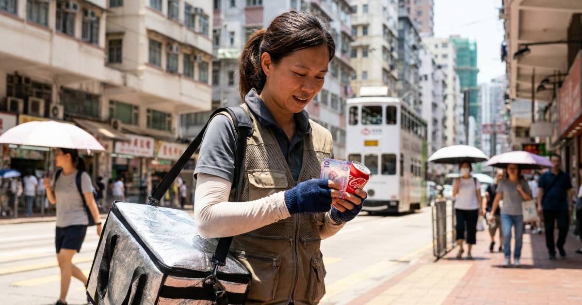 女步兵酷熱送外賣收到客人一樣嘢即刻喊 網民睇完大讚人間有情
