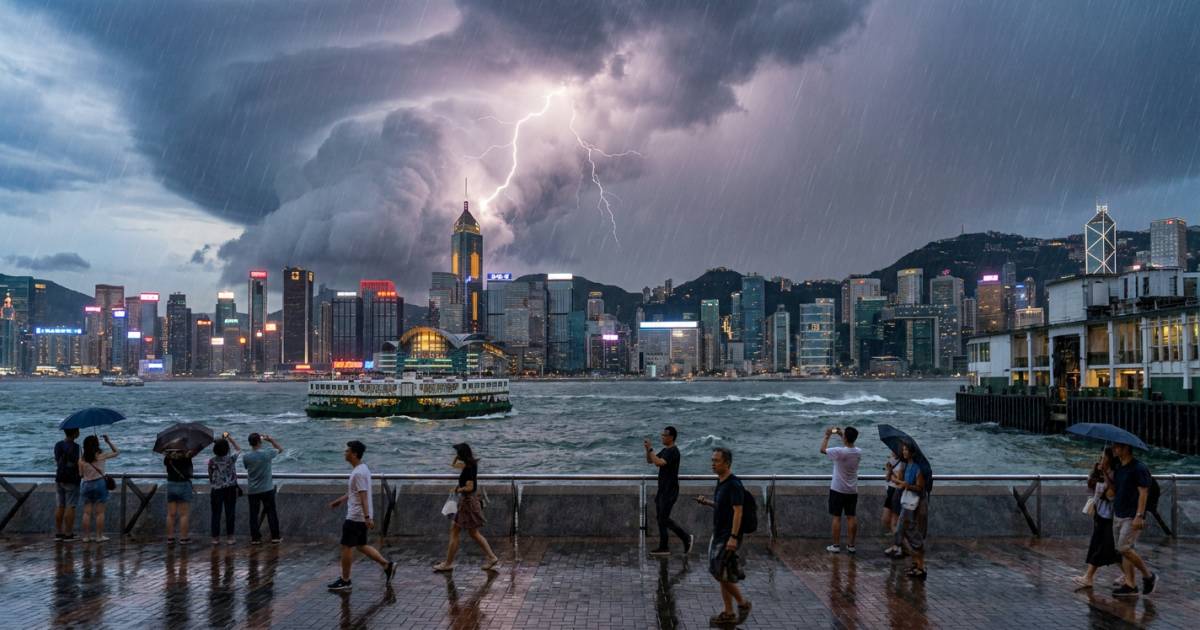 黃雨突襲！天文台警告：未來7日連場暴雨｜端午節天氣恐有變數？