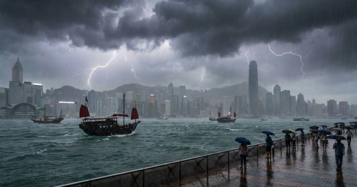 天文台發黃雨警告｜一連7日暴雨雷暴殺到 端午節先有轉機