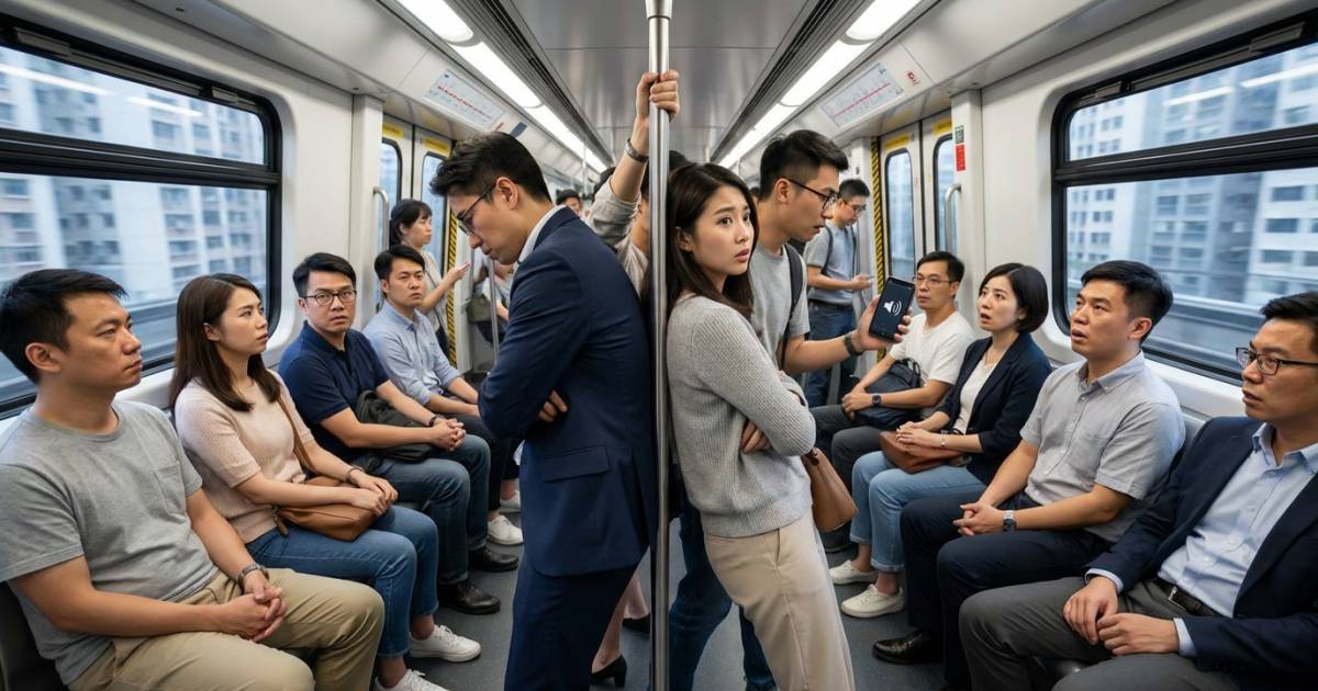港鐵車廂播一段錄音　霸柱乘客秒速知難而退