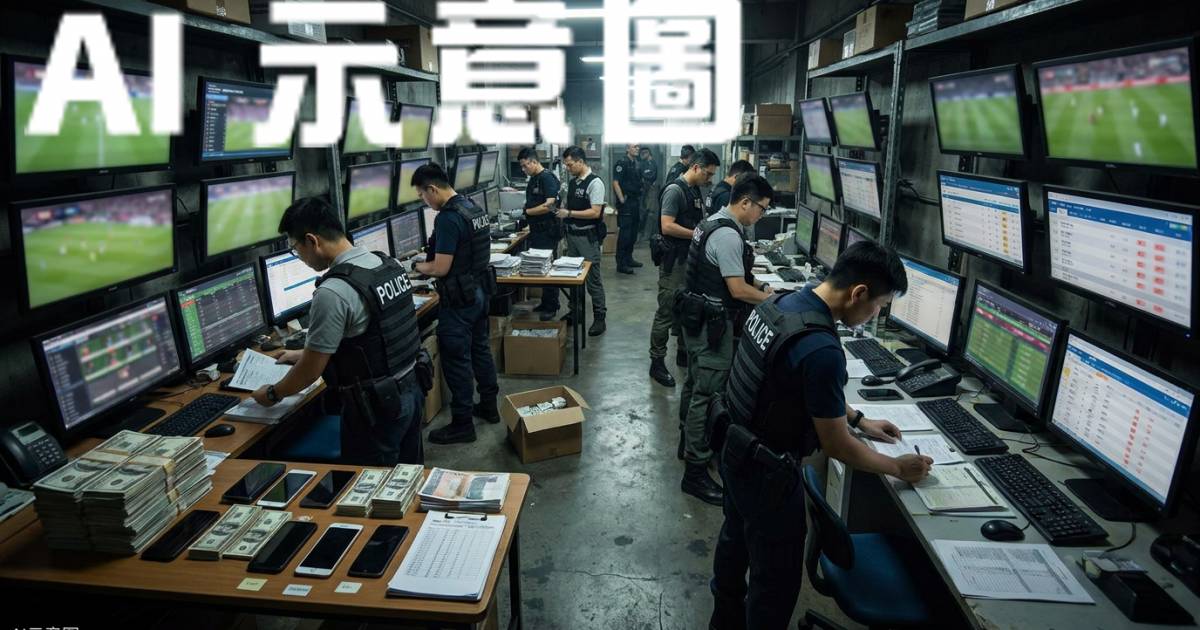 世界盃期間警方大掃蕩｜150人落網揭3.2億賭款背後三合會黑幕