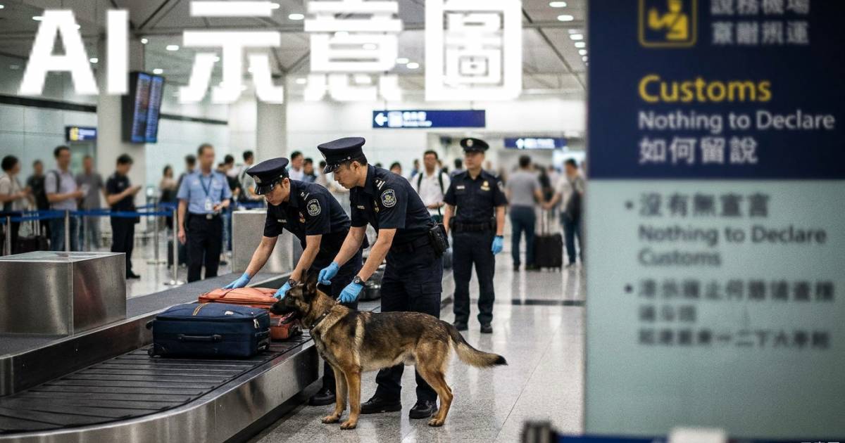 機場連破兩宗行李販毒案檢$570萬K仔｜海關一招引蛇出洞北角擒接頭人