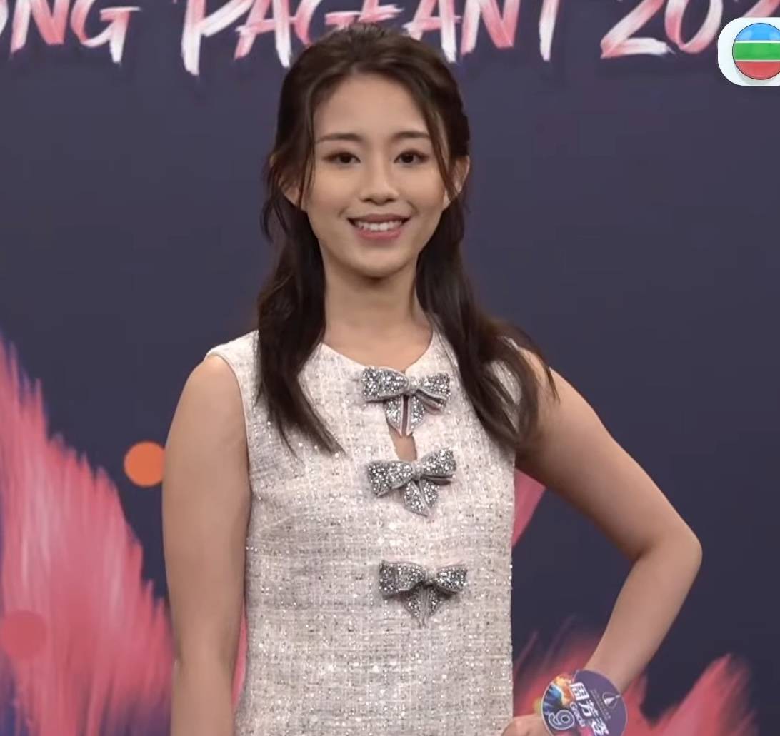 香港小姐2026 吳倬希 周芳姿 Gracia Zhou 23歲 碩士學生(圖片來源:TVB)