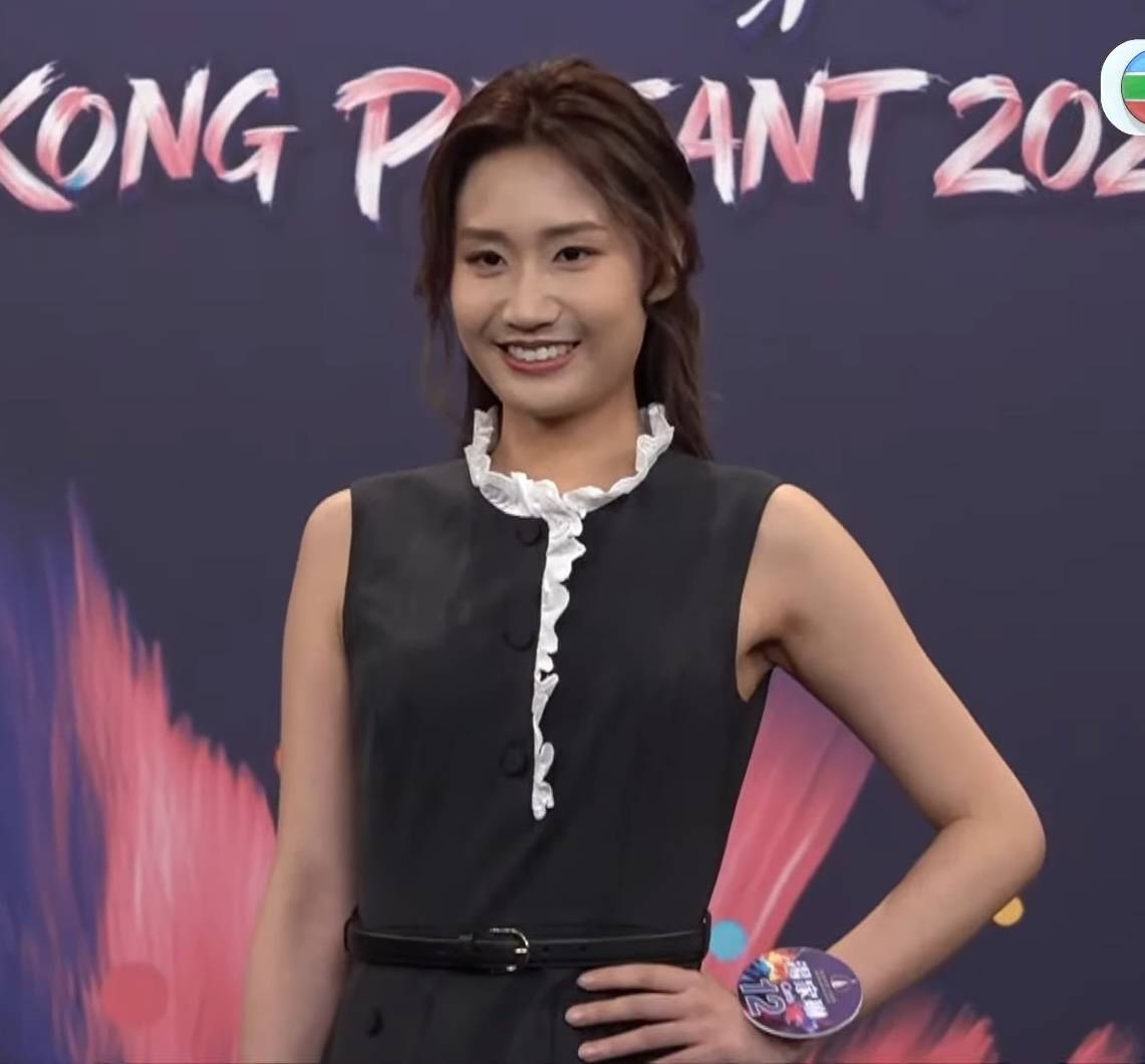 香港小姐2026 吳倬希 湯家琳 Caris Tang 27歲 碩士學生(工商管理)(圖片來源:TVB)