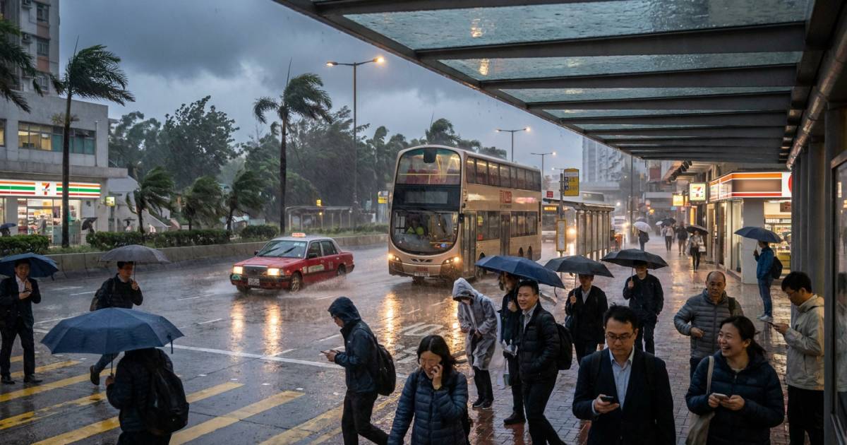 暴雨突襲｜天文台警告：明早返工或有水浸！周末天氣驚人逆轉？