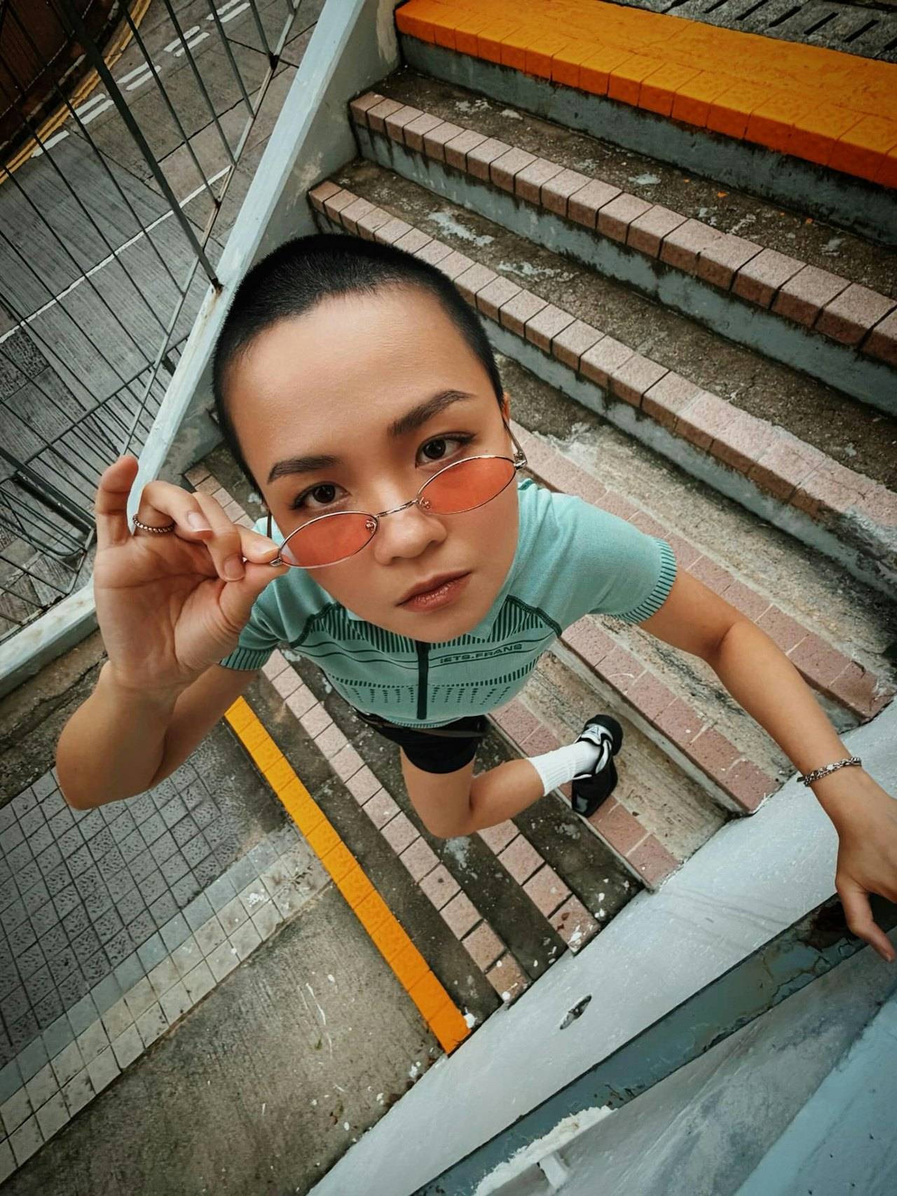 error肥仔 梁業女友 (圖片來源:IG@cyfann_sistarush)