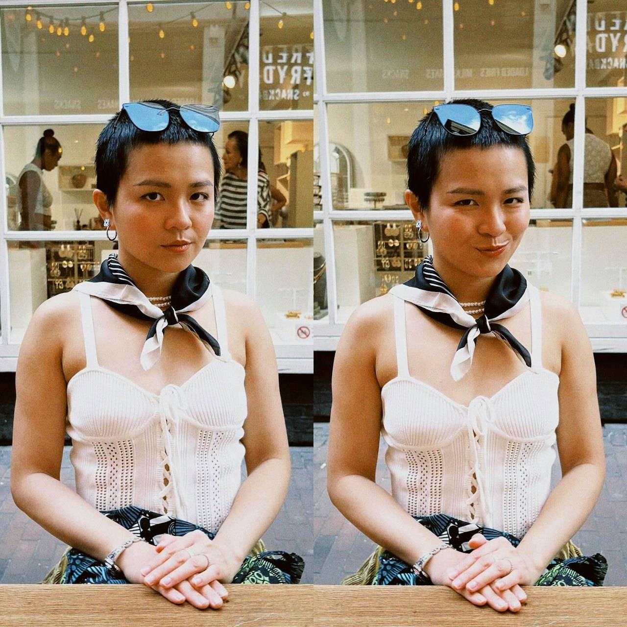 error肥仔 梁業女友 (圖片來源:IG@cyfann_sistarush)