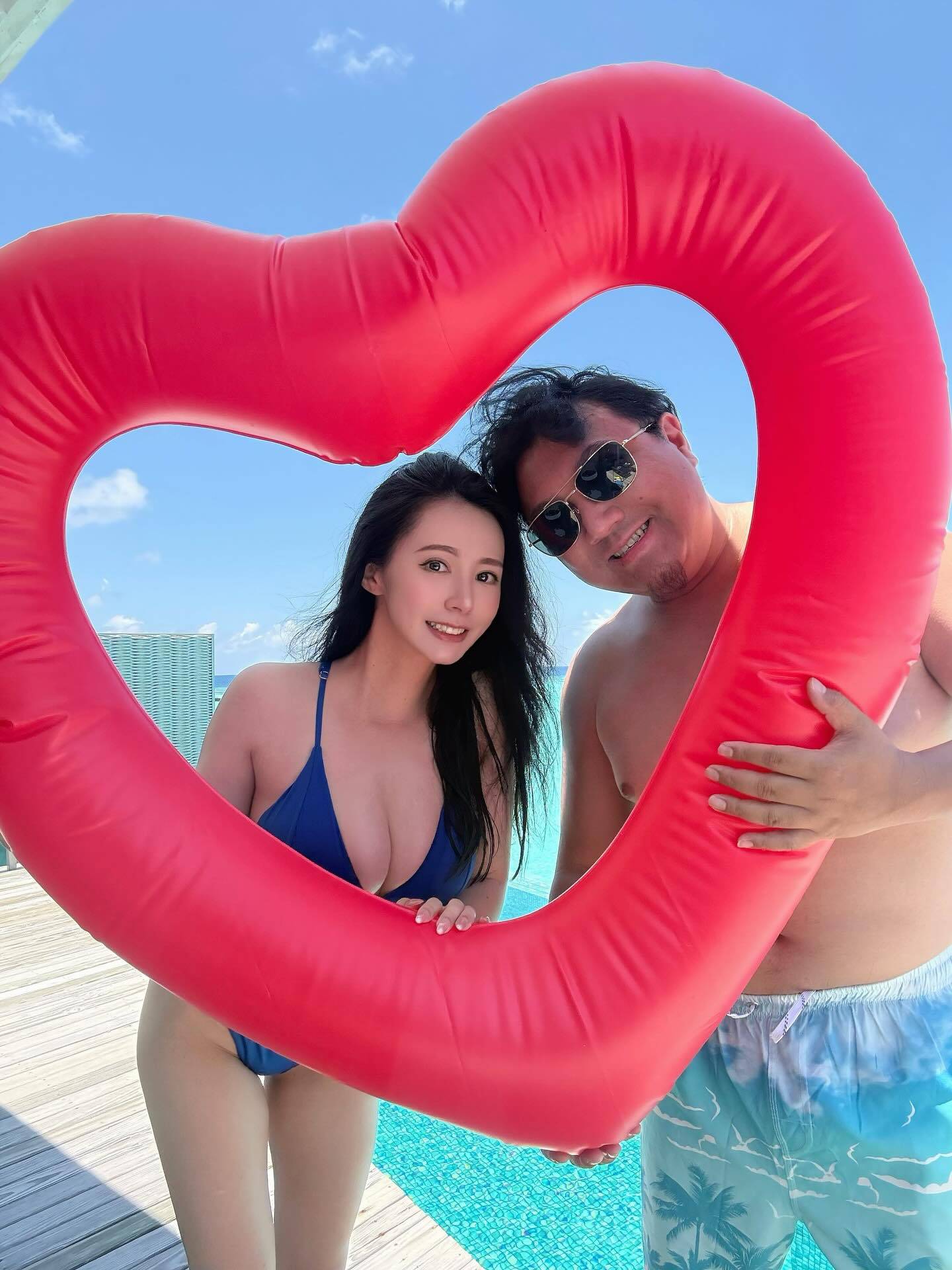 陳渃晴 結婚周年 (圖片來源:ig@kakachan_0827)