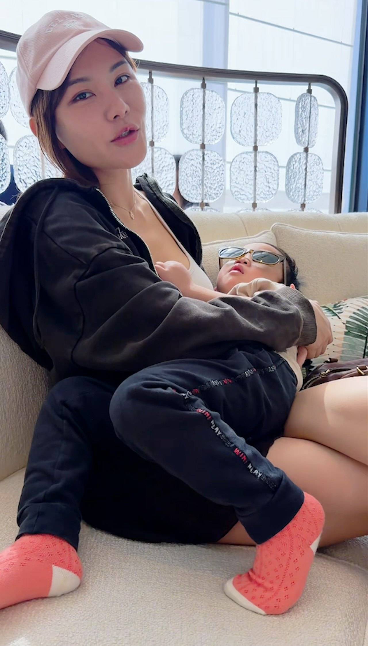 鍾睿心 馬清鏗 (圖片來源:IG@5kidsokma)