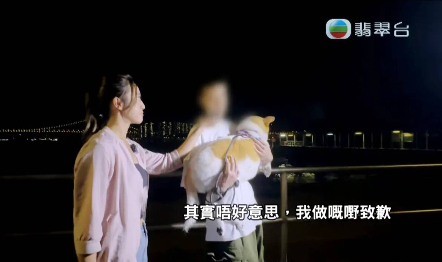 東張西望 深井特糞員 當然不會缺少回應環節,對方更親自向主持甘詠寧細說他走上「特糞員」之路的心路歷程。(圖片來源:TVB)