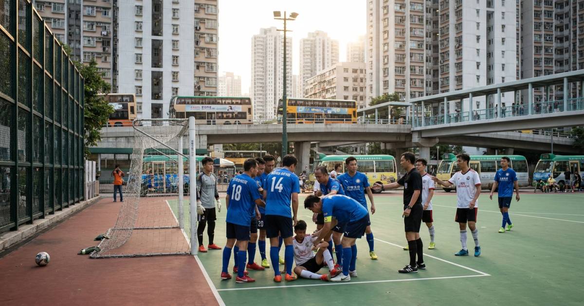 14歲國足明日之星｜勸交慘變圍毆目標！遭成年球員狂踢私處 骨折傷勢曝光勁心寒