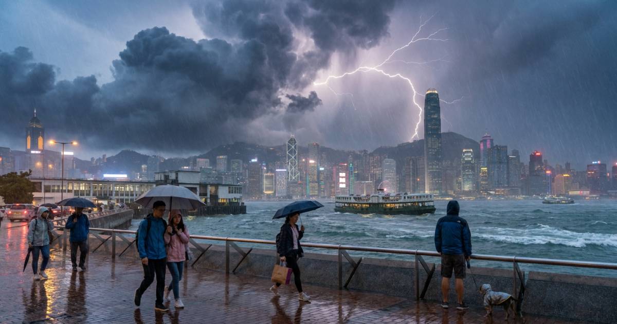 狂風雷暴今起爆發！周末天氣急轉直下：7.1假期或受影響？