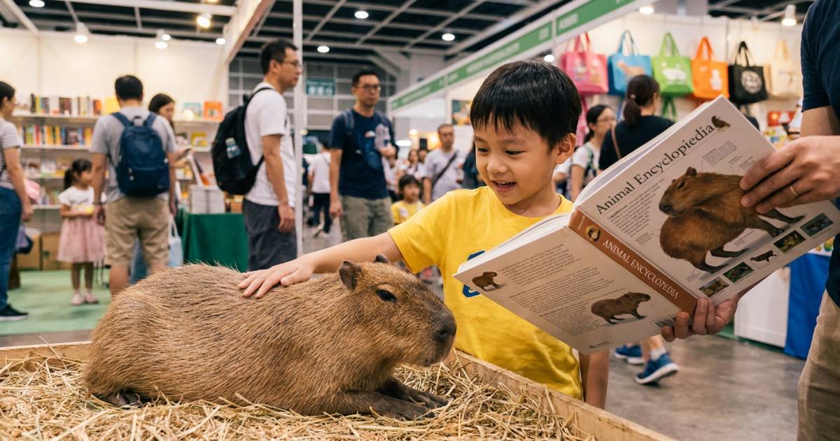 香港書展2026｜一票玩盡三大展覽殺入灣仔！首設室內動物園仲有逾千款零食？