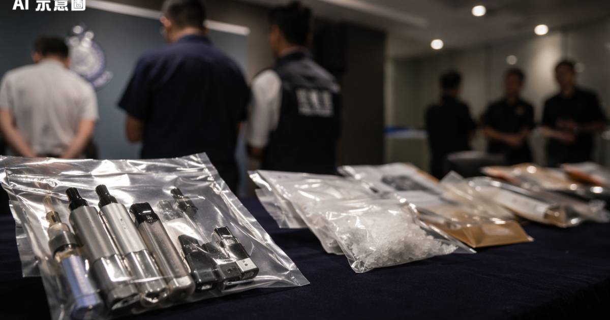 15歲少年落網｜中區警區半年拘41人 揭販毒集團誘騙青少年手法