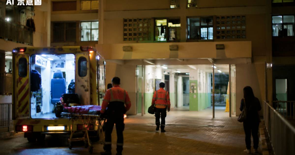 石硤尾邨57歲男客廳突暈倒 妻子眼前報案送院結果令人心痛